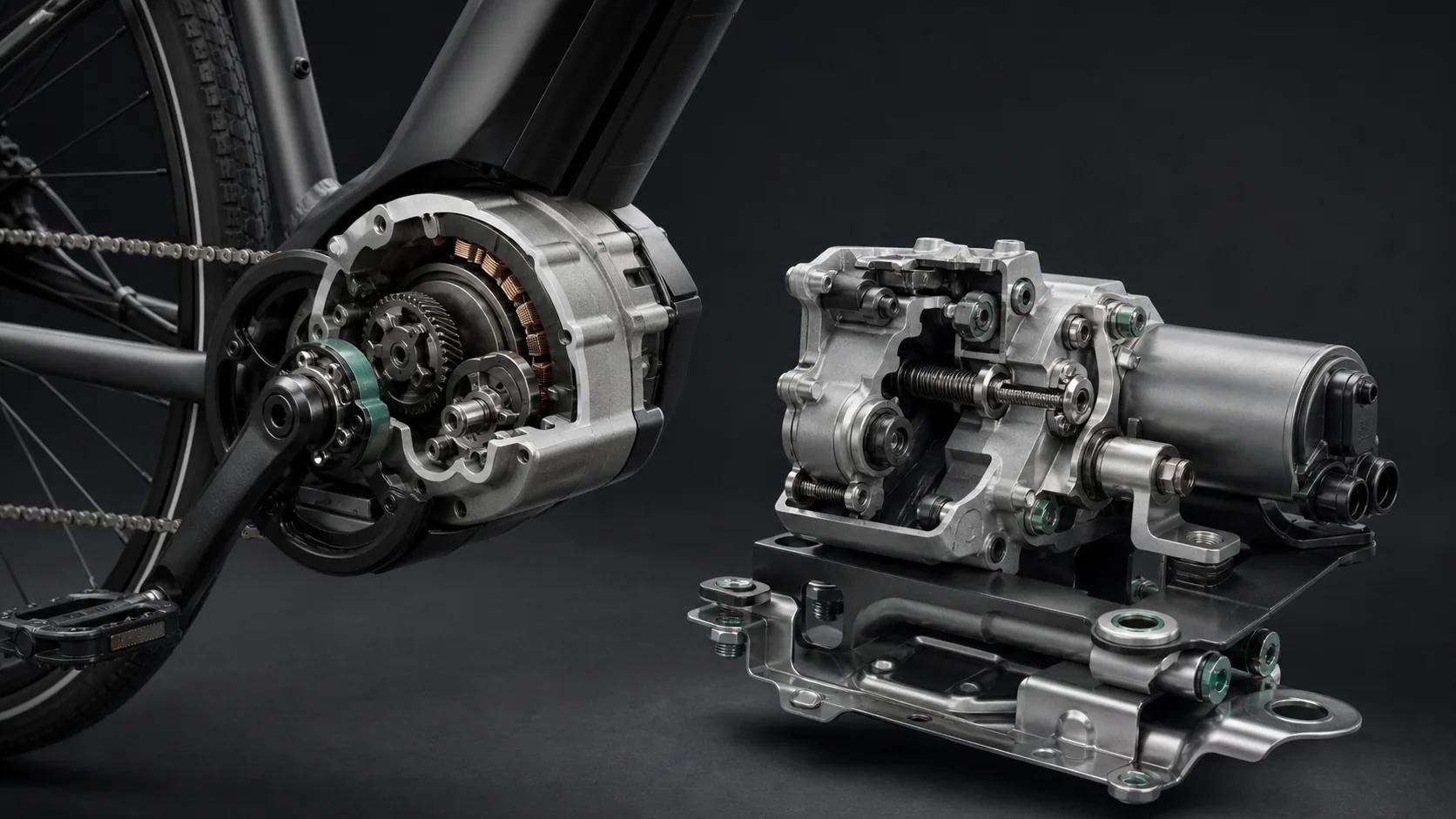 Automotive & mobility equipment using custom metal components