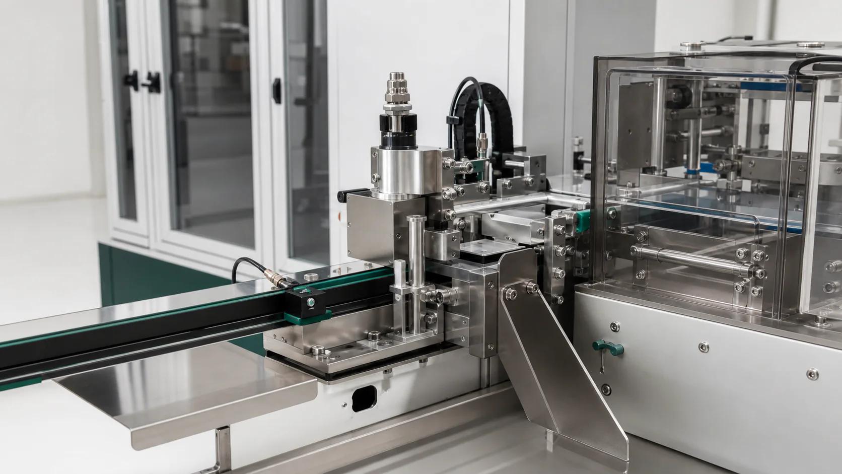 Automation & robotics equipment using custom metal components