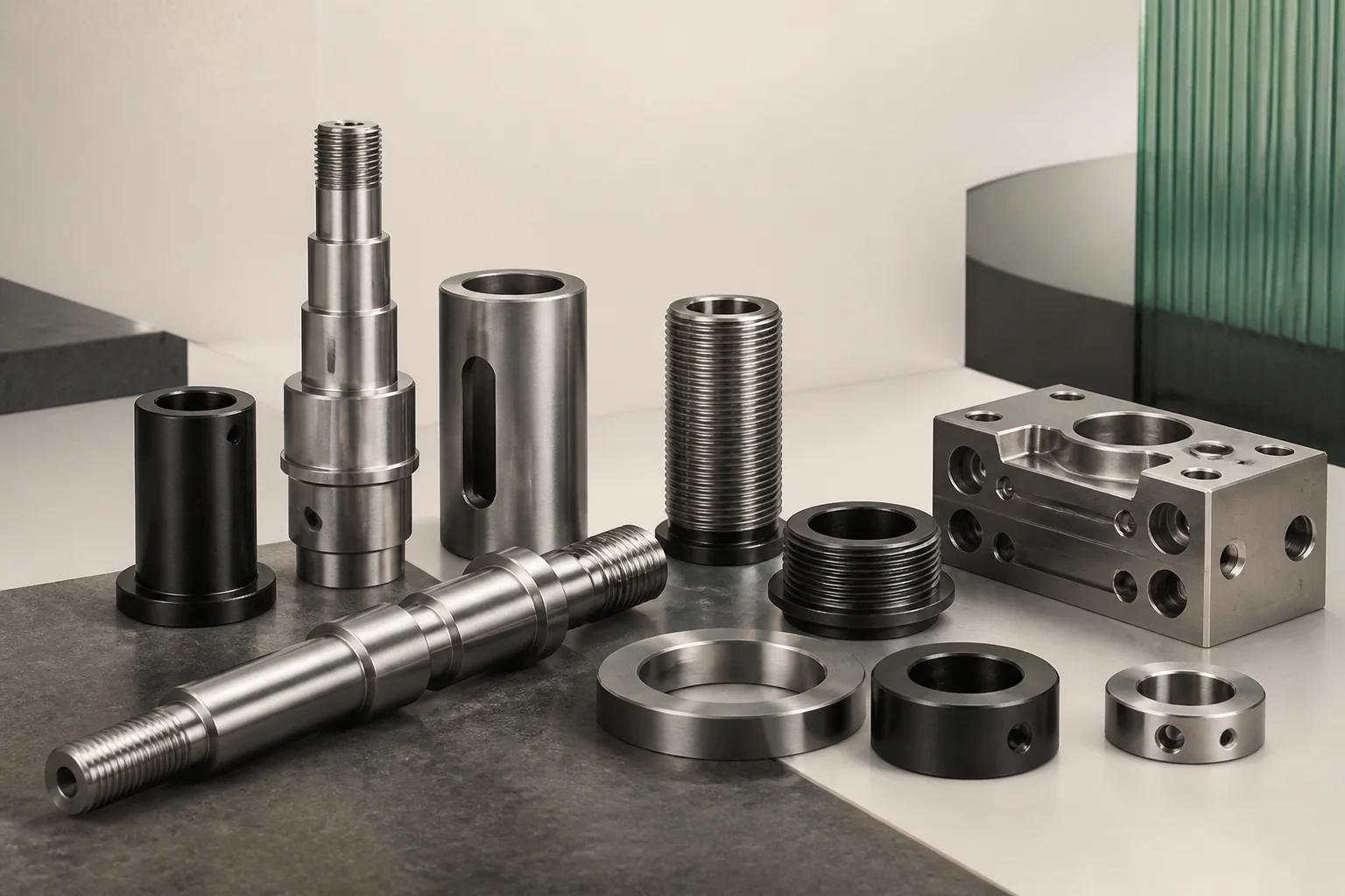 CNC milled housings custom manufactured components