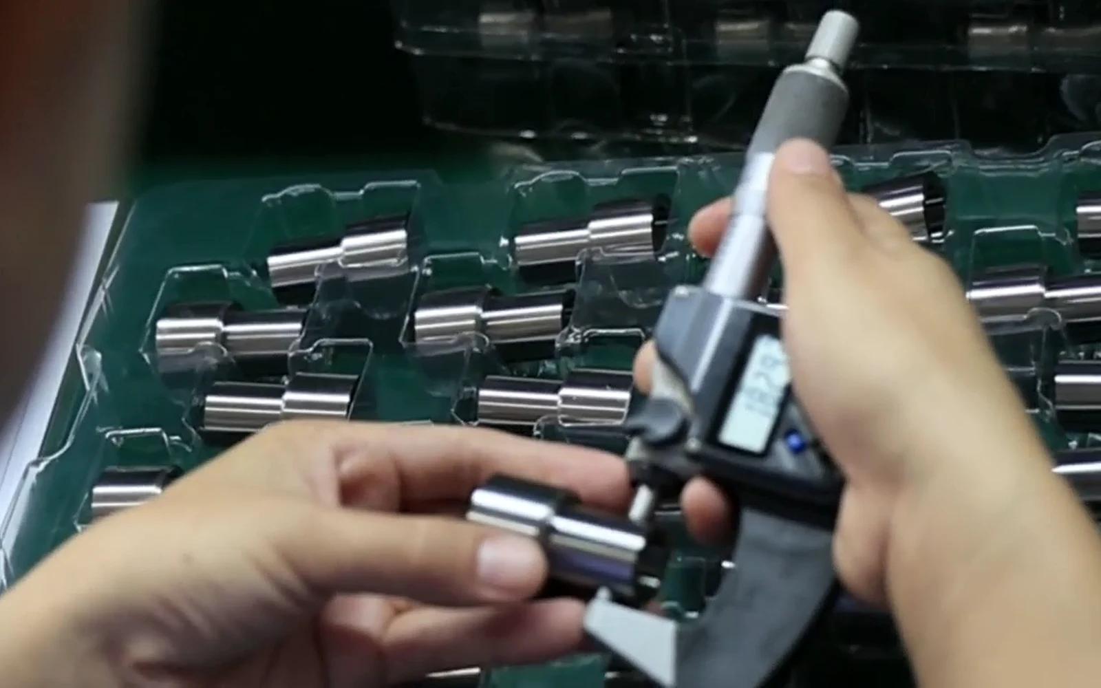 Pièces mécaniques d’instrumentation – Preuve de production