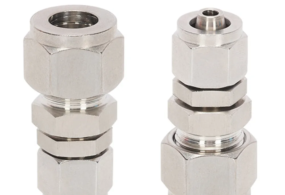 Representative stainless steel connector components