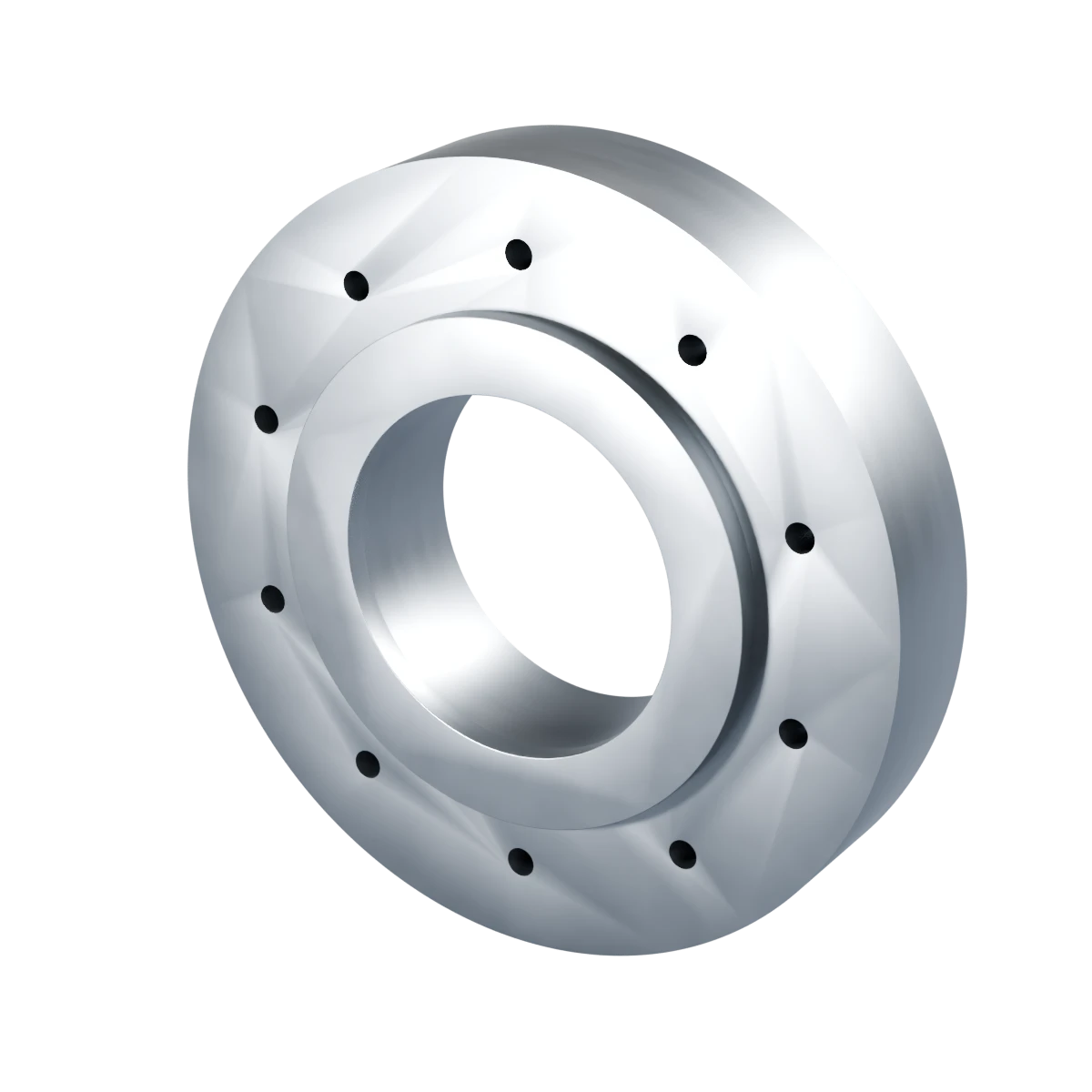 Representative milled flanges geometry