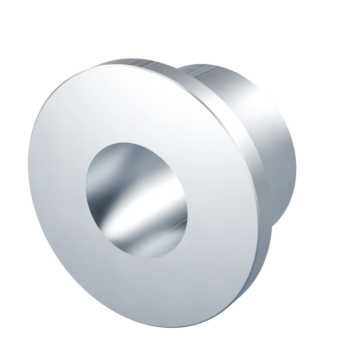 Representative machined bushings geometry