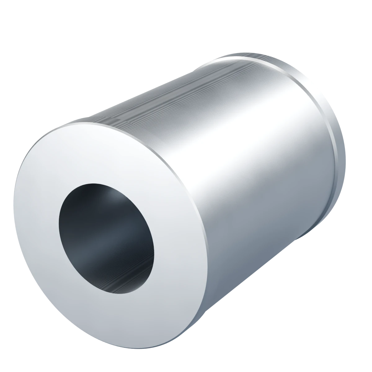 Representative machined sleeves geometry