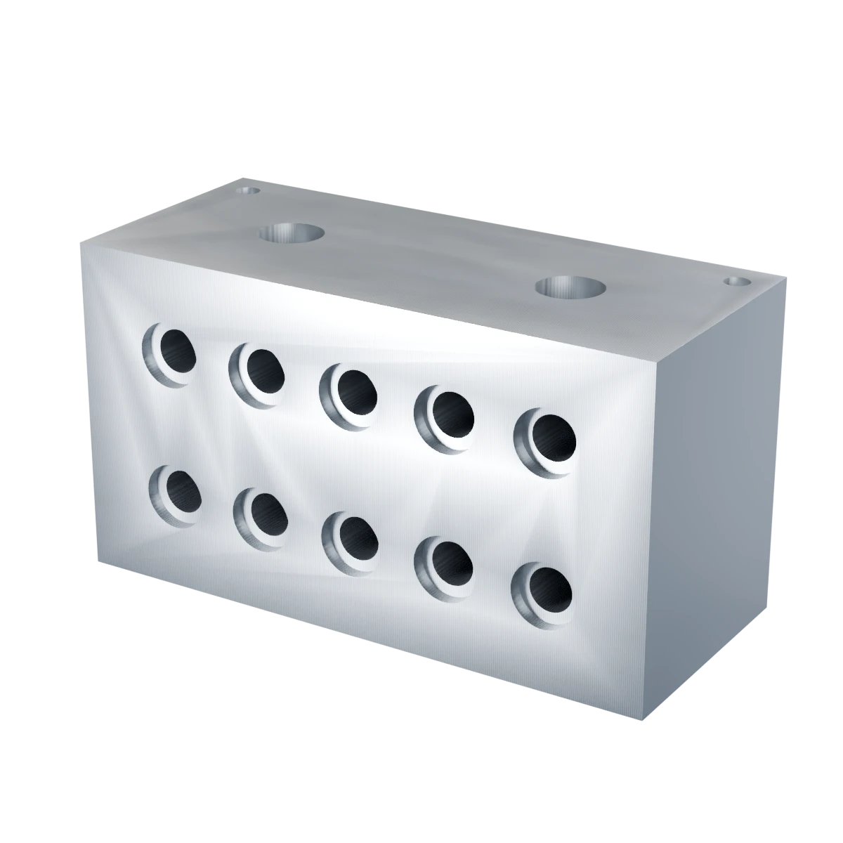 Representative ported manifolds geometry